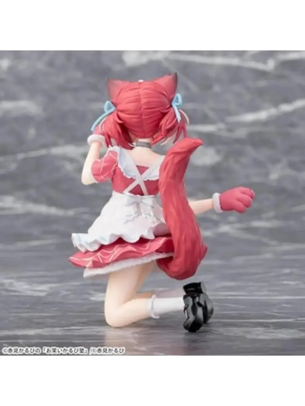 FuRyu Akami Karubi Tenitol Anime Figure VTuber Pink New Maid Outfit 120mm